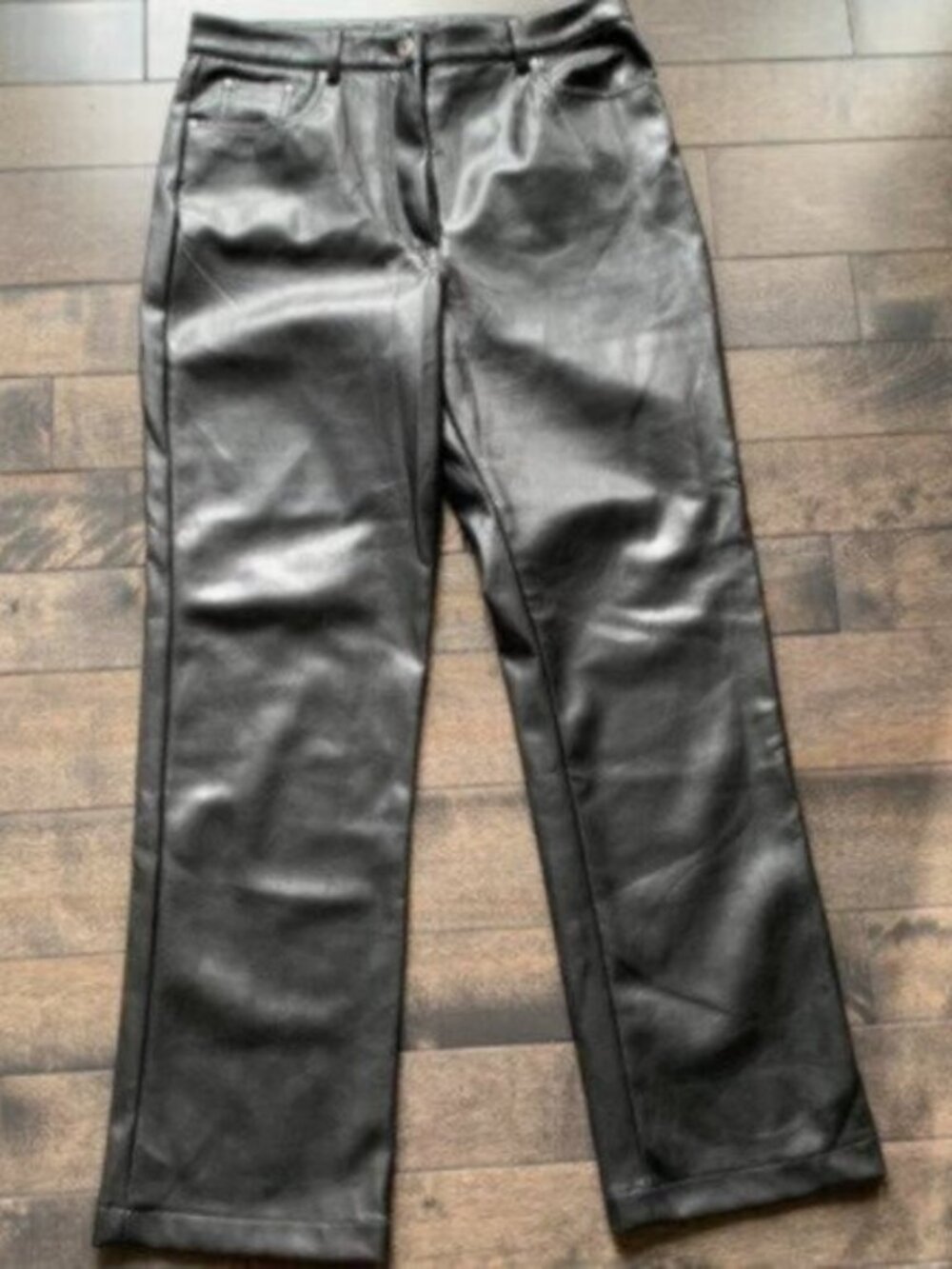 7 for all Mankind Faux Leather Jeans